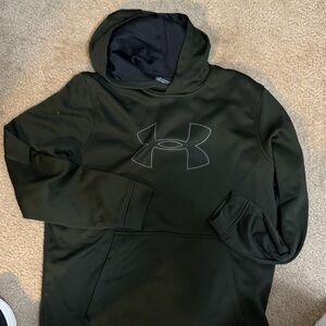 Under Armour Men's Dark Green Pullover Hoodie
